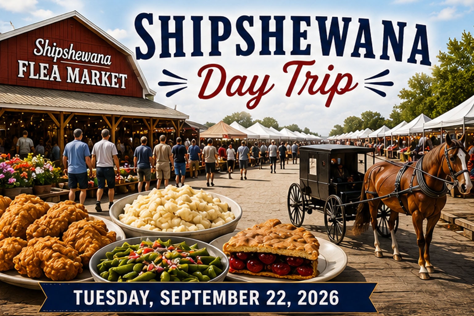 Shipshewana Day Trip — Shipshewana, IN